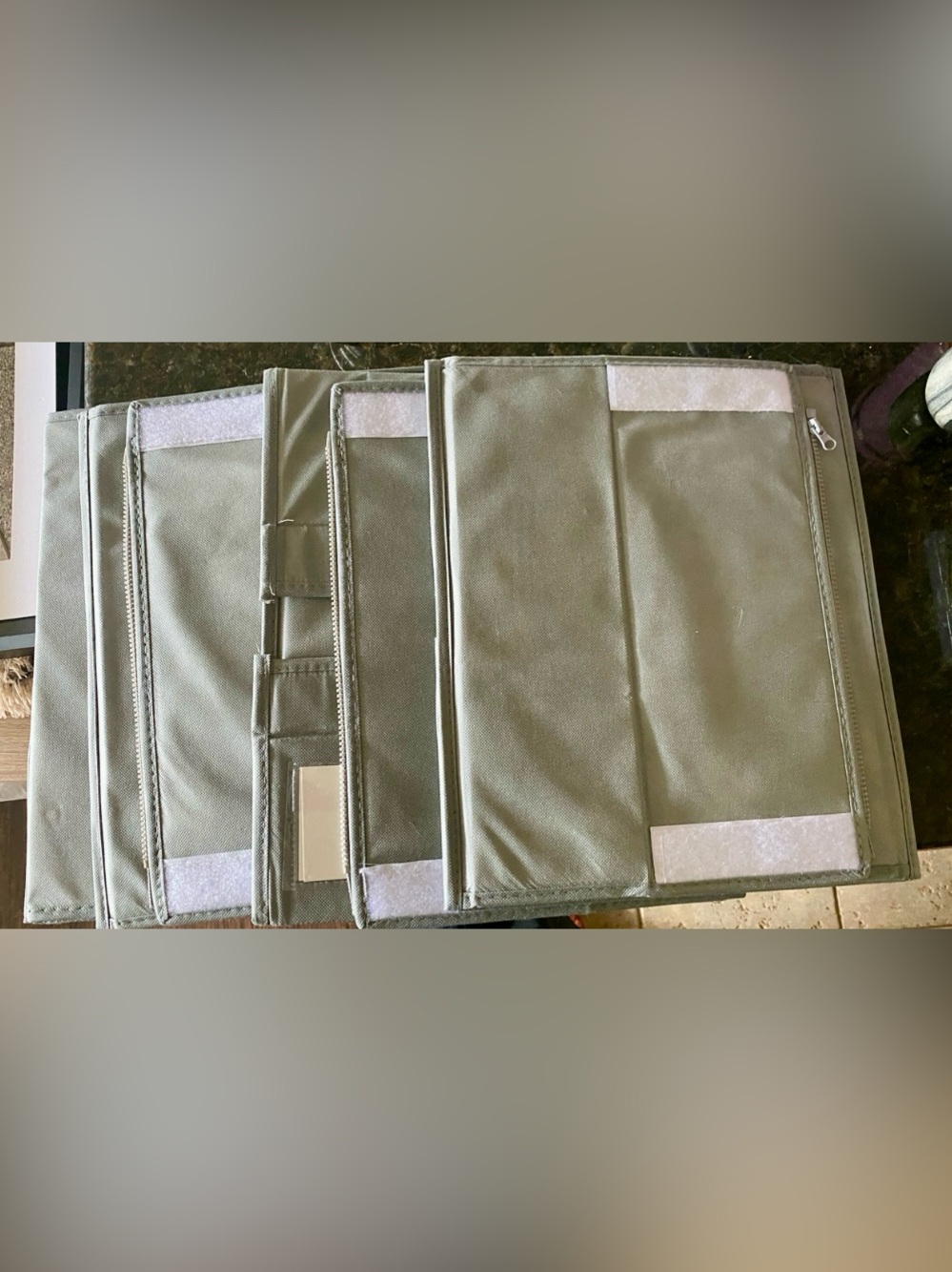 Grey Full, Queen and King Sheet Organizers - Set of 4 - Picture 8 of 8
